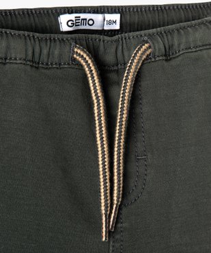 Pantalon extensible bébé garçon vue2 - GEMO 4G BEBE - GEMO
