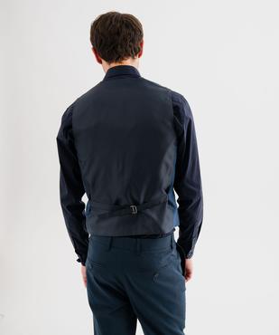 Gilet de costume fermeture 5 boutons homme vue3 - GEMO (HOMME) - GEMO
