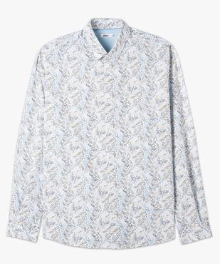 Chemise manches longues imprimée homme vue4 - GEMO (HOMME) - GEMO