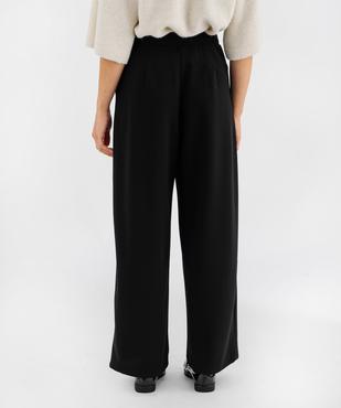 Pantalon Wide leg fluide femme vue3 - GEMO(FEMME PAP) - GEMO