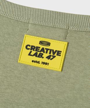 Sweat en molleton moelleux garçon vue3 - GEMO (JUNIOR) - GEMO