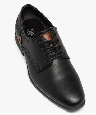 Derbies garçon unis style classique à lacets vue5 - GEMO (ENFANT) - GEMO