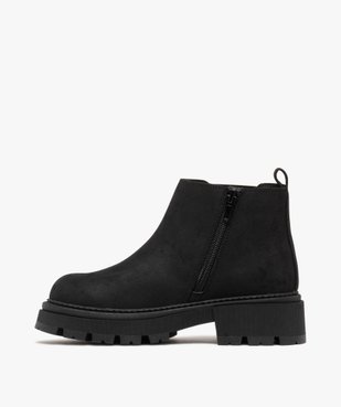 Bottines fille style Chelsea à semelle chunky vue3 - LOVELY WINGS GEMO FOR GOOD - GEMO