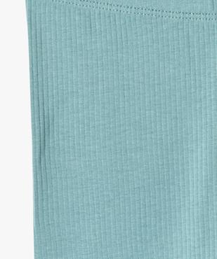 Legging en maille côtelée avec bas froncé bébé fille  vue2 - GEMO 4G BEBE - GEMO