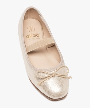 Ballerines fille à paillettes avec bride élastique et noeud fantaisie vue5 - LOVELY WINGS - GEMO