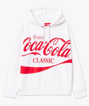 Sweat à capuche coupe oversize femme - Coca Cola vue4 - COCA COLA - GEMO