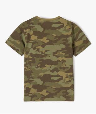 Tee-shirt garçon à manches courtes imprimé vue3 - GEMO (JUNIOR) - GEMO