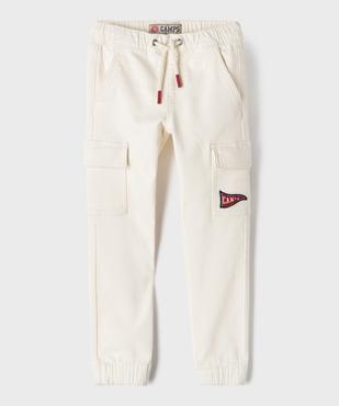 Pantalon jogger cargo taille élastique garçon - Camps United vue1 - CAMPS - GEMO