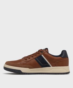 Baskets basses multimatières à semelle épaisse homme - Lee Cooper vue3 - LEE COOPER - GEMO