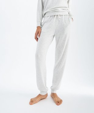 Pantalon de pyjama en maille fine femme vue7 - GEMO 4G FEMME - GEMO