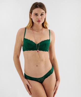 Soutien-gorge corbeille en dentelle avec armatures bonnets souples vue1 - GEMO(HOMWR FEM) - GEMO