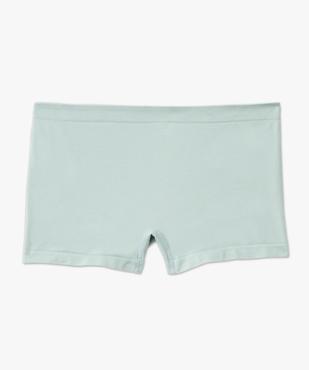 Boxer en maille extensible femme vue4 - GEMO 4G FEMME - GEMO