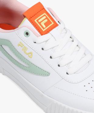 Tennis femme à détails colorés fermeture lacets – Fila Milena vue6 - FILA - GEMO