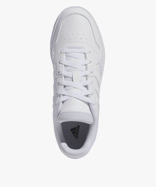 Baskets homme unies à lacets Hoops 3.0 - Adidas  vue5 - ADIDAS - GEMO