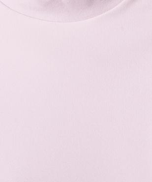 Tee-shirt manches longues chaud finitions froncées fille vue2 - GEMO (ENFANT) - GEMO