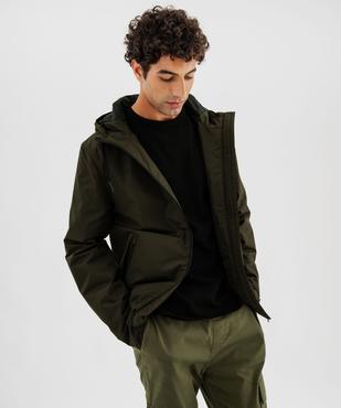 Blouson imperméable à capuche homme vue4 - GEMO 4G HOMME - GEMO