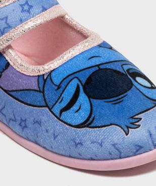 Chaussons babies en velours imprimé fille - Stitch vue6 - LILO & STITCH - GEMO