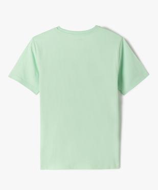 Tee-shirt manches courtes avec inscription garçon vue3 - GEMO 4G GARCON - GEMO