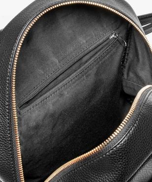 Petit sac à dos chic fermeture zippée vue3 - GEMO (ACCESS) - GEMO