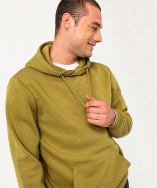 Sweat à capuche intérieur molletonné homme vue2 - GEMO (HOMME) - GEMO