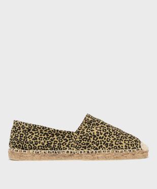 Espadrilles classiques en coton et corde femme vue1 - GEMO (PLAGE) - GEMO