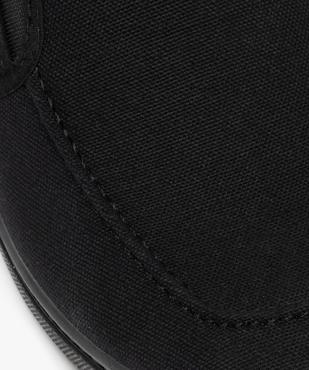 Chaussons homme unis en toile vue6 - GEMO(HOMWR HOM) - GEMO