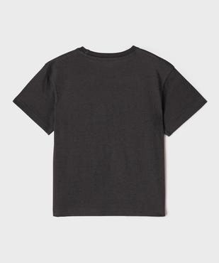 Tee-shirt manches courtes imprimé garçon vue3 - GEMO 4G GARCON - GEMO