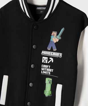 Sweat style teddy garçon - MINECRAFT vue2 - MINECRAFT - GEMO