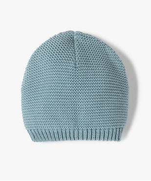 Bonnet bébé en tricot spécial Naissance vue1 - GEMO(BB COUCHE) - GEMO