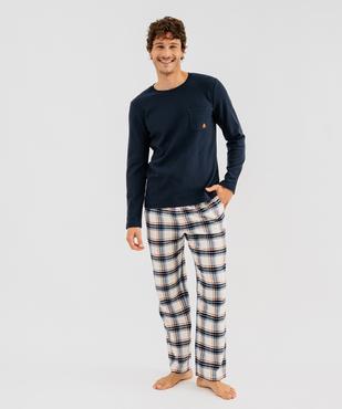 Pyjama à carreaux homme - LuluCastagnette vue2 - LULUCASTAGNETTE - GEMO