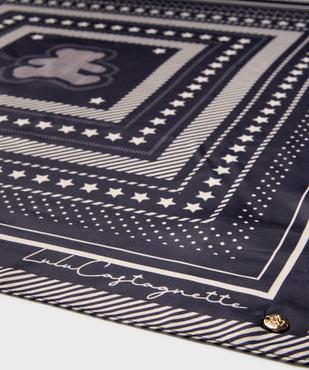 Foulard en satin à motifs étoiles femme - LuluCastagnette vue2 - LULU CASTAGNETT - GEMO