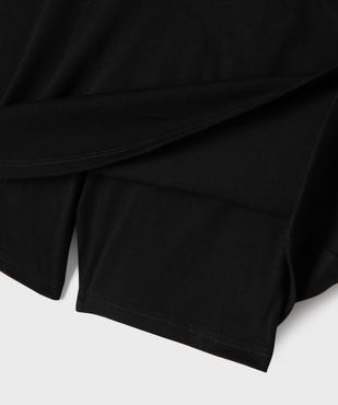 Jupe courte trapèze avec short intégré fille vue2 - GEMO (JUNIOR) - GEMO