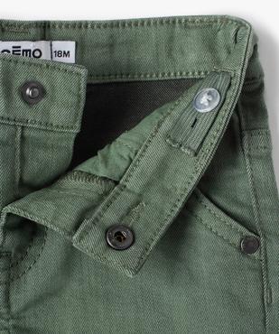 Short bébé garçon en toile colorée extensible vue2 - GEMO(BEBE DEBT) - GEMO