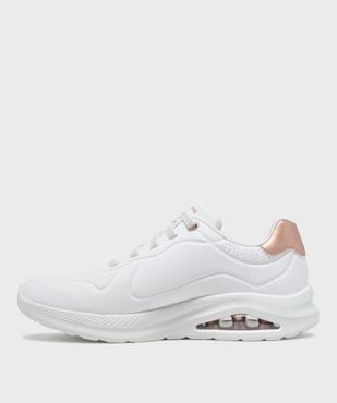 Baskets à lacets élastiques faciles à enfiler femme - Skechers  vue3 - SKECHERS - GEMO