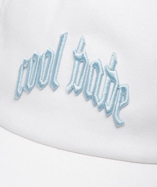 Casquette mixte avec inscription brodée sur l’avant  vue3 - GEMO (JUNIOR) - GEMO