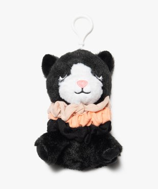 Porte-clés enfant peluche en forme de chat vue1 - GEMO (ACCESS) - GEMO