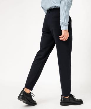 Pantalon en toile coupe Slim avec ceinture élastique homme vue3 - GEMO (HOMME) - GEMO