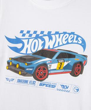 Pyjashort avec motif voiture de course garçon - HotWheels vue3 - HOT WHEELS - GEMO