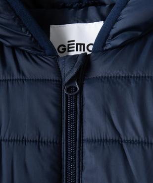 Doudoune légère à capuche garçon vue3 - GEMO 4G GARCON - GEMO