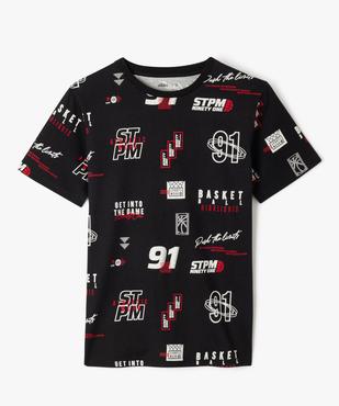 Tee-shirt de sport à manches courtes garçon vue2 - GEMO (JUNIOR) - GEMO