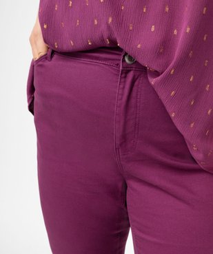 Pantalon coupe Regular femme grande taille vue2 - GEMO (G TAILLE) - GEMO