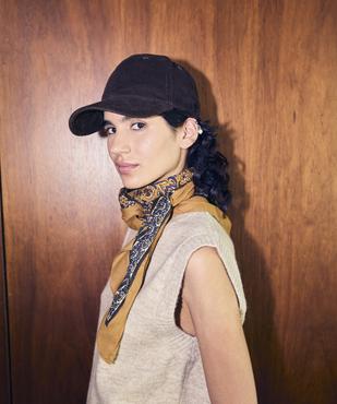 Foulard à motifs fleuris femme vue4 - GEMO (ACCESS) - GEMO