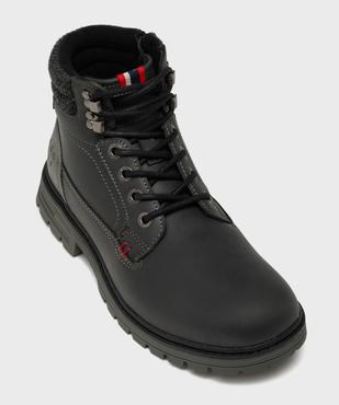 Boots à semelle crantée et doublure chaude double fermeture homme - Urban Step vue5 - URBAN STEPS GEMO FOR GOOD - GEMO