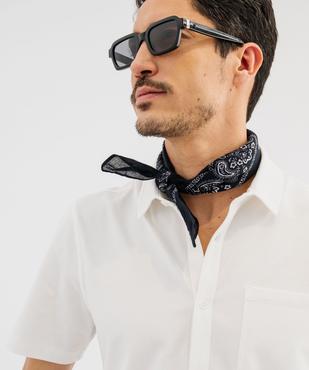 Chemise manches courtes en maille piquée fluide homme vue2 - GEMO (HOMME) - GEMO