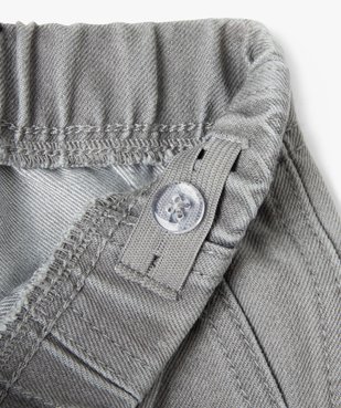 Jean Regular avec ceinture élastique garçon vue3 - GEMO 4G GARCON - GEMO