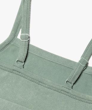 Brassière à col carré et bretelles ajustables fille vue2 - GEMO (JUNIOR) - GEMO