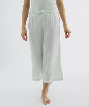 Pantalon de pyjama à motif vichy femme vue1 - GEMO(HOMWR FEM) - GEMO