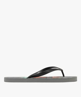 Tongs imprimées à semelle fantaisie homme  vue2 - GEMO (PLAGE) - GEMO