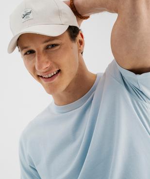 Tee-shirt manches courtes et col rond homme vue2 - GEMO (HOMME) - GEMO