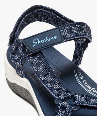 Sandales femme tout terrain à scratch - Skechers vue6 - SKECHERS - GEMO